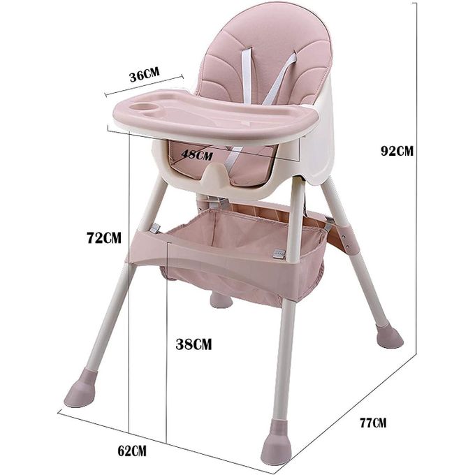 Chaise haute évolutive pour bébé
