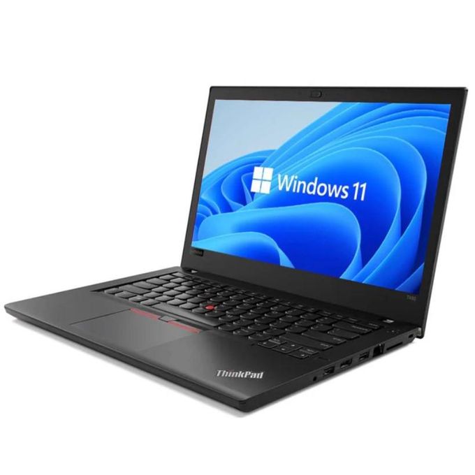 Ordinateur portable Lenovo ThinkPad T480s 14 pouces fin reconditionné, processeur Intel Core i5 de 8e génération, 8 Go de RAM, SSD de 256 Go – Noir ( Grade A