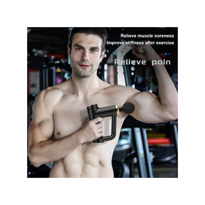 Mini pistolet de massage portable pour les fascias, masseur musculaire profond, pistolet de massage électrique, masseur