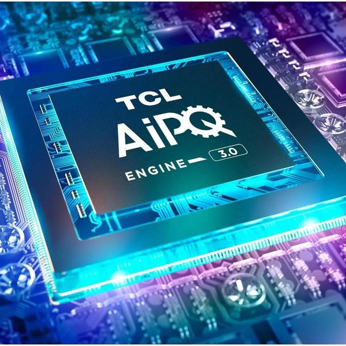 Téléviseur intelligent TCL QLED PRO 4K Ultra HD 55 pouces (140 cm) compatible Google (réf. 55C655), HDR 10+, Dolby Vision Atmos, 120 Hz VRR + 120 Hz DLG, système audio ONKYO 2.1 canaux, design fin et monobloc - Noir