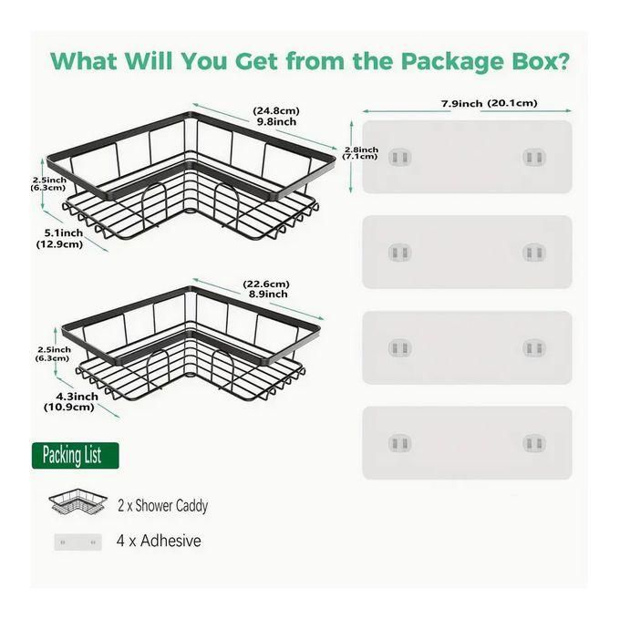 Étagères murales de salle de bain