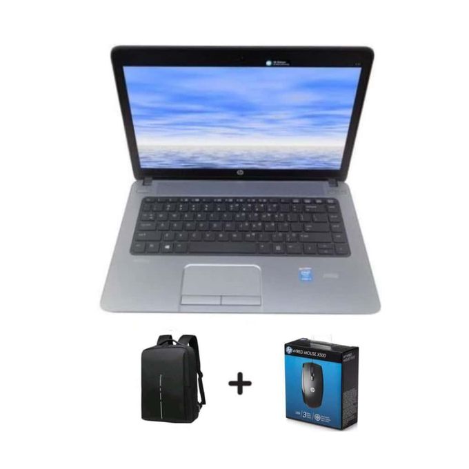 HP ProBook 640 reconditionné (Core i5, 8 Go de RAM, disque dur de 500 Go, sacoche 14 Plus, noir)