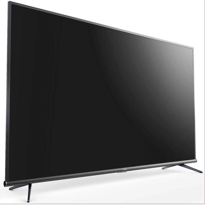 Téléviseur intelligent TCL 65 pouces UHD 4K HDR Android Google avec décodeur TNT intégré, 65P755/65V6C - Noir (Garantie 1 an)