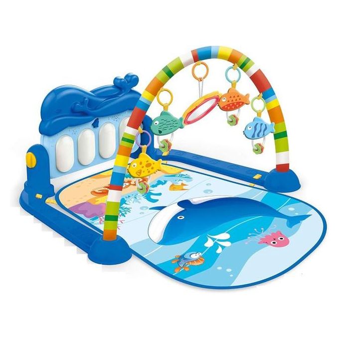 Tapis de piano musical en plastique pour enfants – Vert
