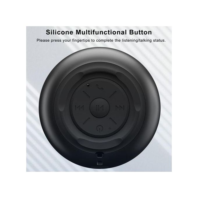 Enceinte portable sans fil Lenovo K3 Bluetooth 5.0 avec basses 3D - Noir