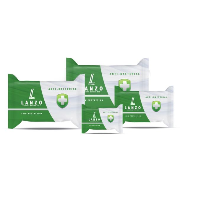 Lanzo LANZO ANTI BACTÉRIEN 200G CARTON 18 PIÈCES