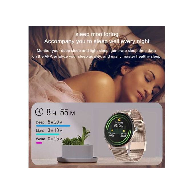 Montre connectée multifonctionnelle avec appels Bluetooth