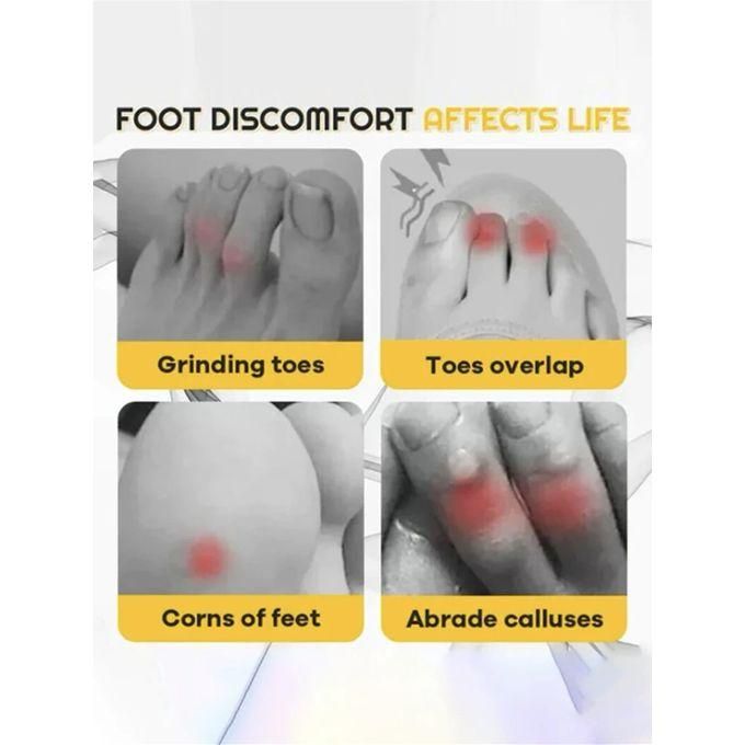 Protecteurs d'orteils en silicone