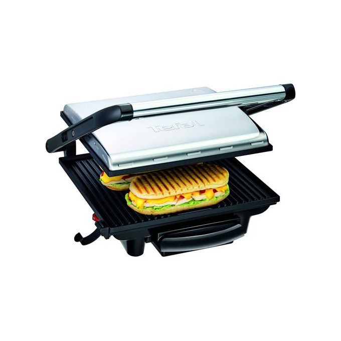 Grill de contact Tefal Inicio 2000W GC241D28 - Argent (GARANTIE 1 AN)