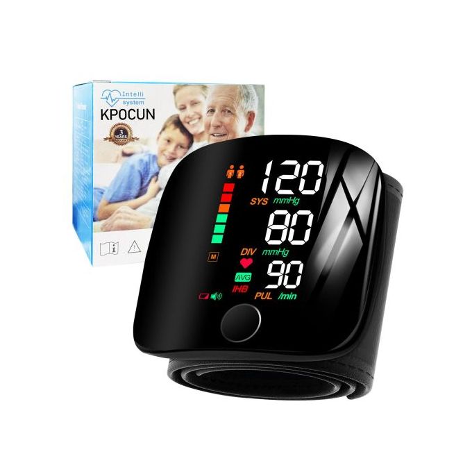 Tensiomètre automatique Olykas au poignet, rechargeable