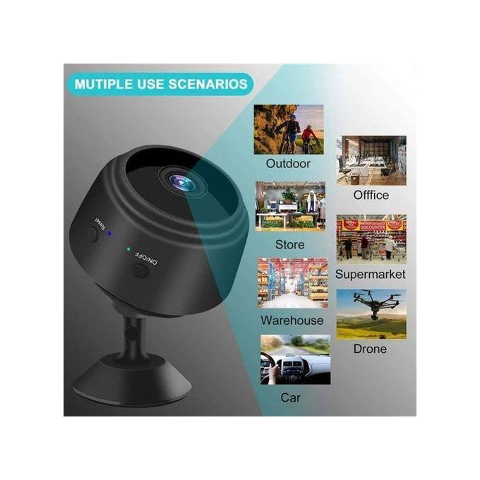 Partagez ce produit    Caméra VIC Mini WIFI 1080P HD sans fil pour la sécurité et la vidéosurveillance