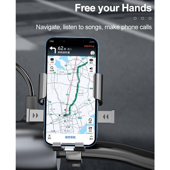 Support de téléphone portable ARHANORY, moto,vélo, supports de téléphone pour la navigation