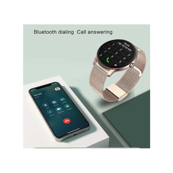 Montre connectée multifonctionnelle avec appels Bluetooth