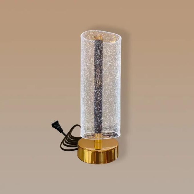 La lampe de table en cristal scintillant