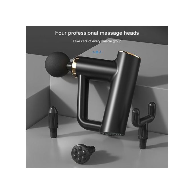 Mini pistolet de massage portable pour les fascias, masseur musculaire profond, pistolet de massage électrique, masseur