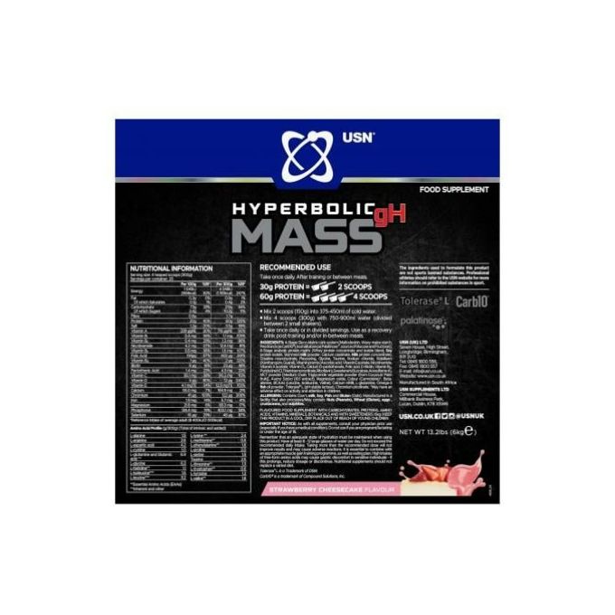 Chocolat néerlandais USN Hyperbolic Mass gH 1 kg