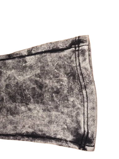 Gray Acid Wash Flared sweatpants/sweatsuit