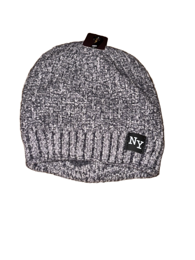 Gray NY Beanie