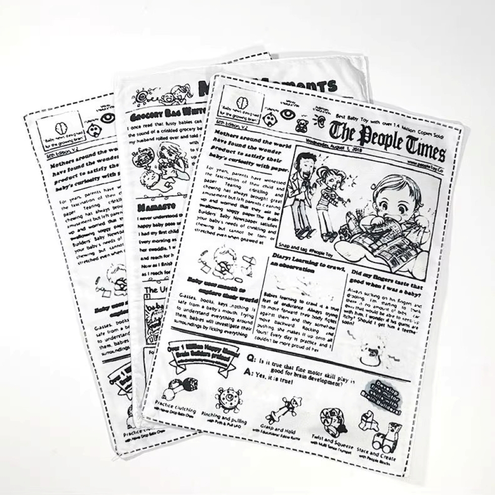 發聲響紙狗狗玩具-報紙造型