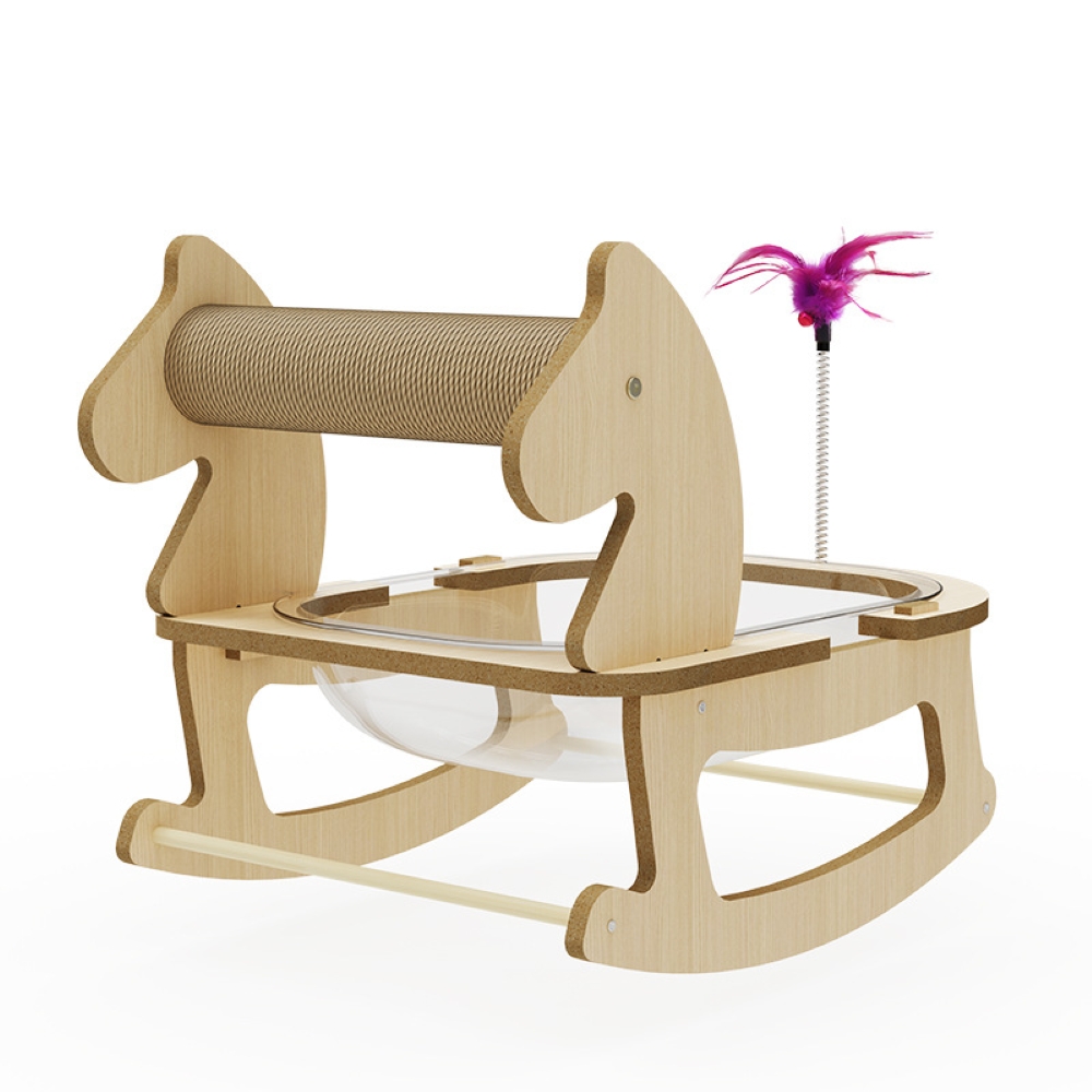 搖搖木馬-太空艙貓窩樂園