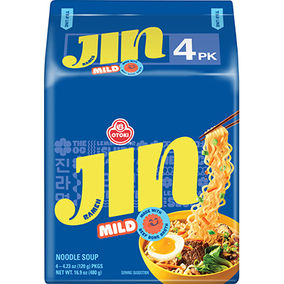 Ottogi Jin Ramen Mild 4 Pack