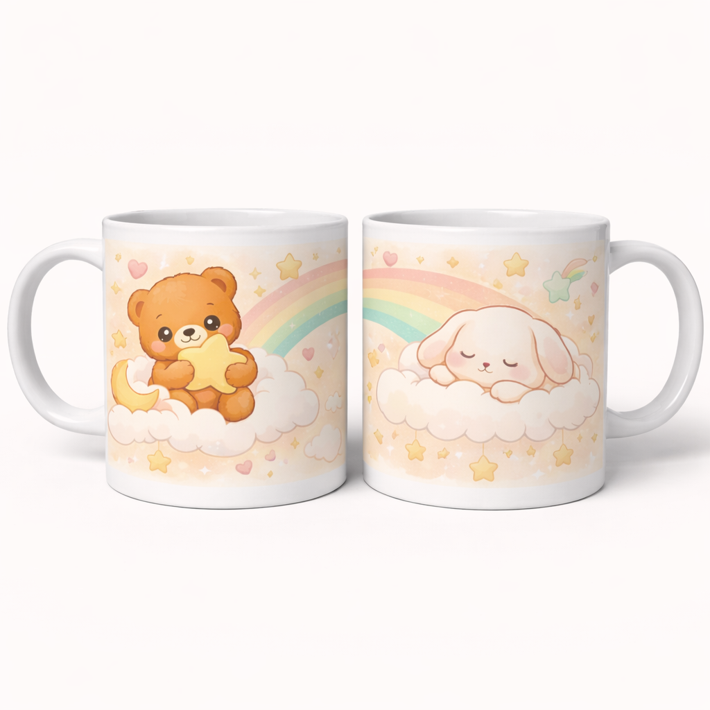 Cute  Kids Mug / Drinkware for kids I Gift for Kids I Cute Animal  Mugs: