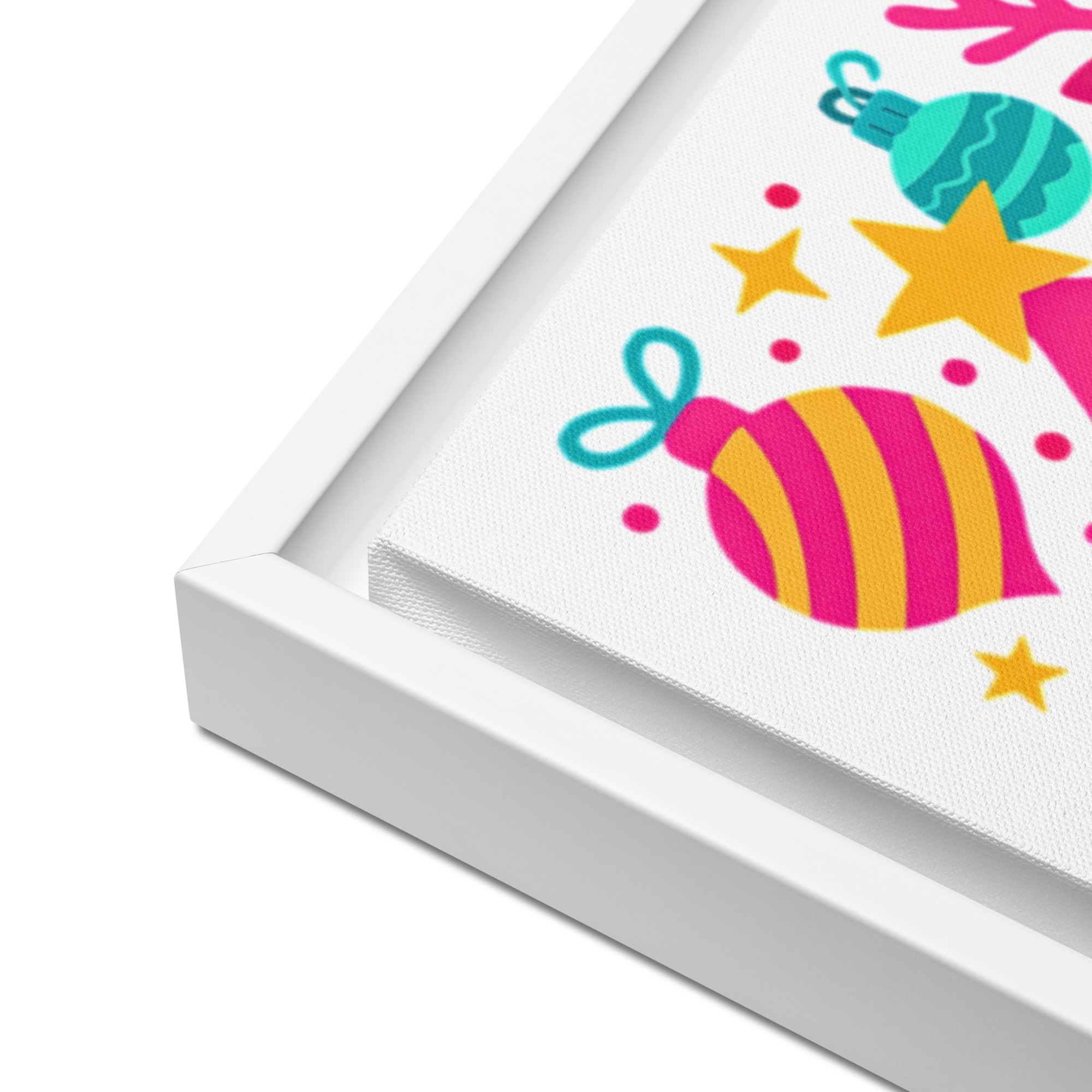 Adorable Pink Christmas Tree & Reindeer Artwork – Festive Kids’ Room Decor, Nursery Print, Gift for Girls