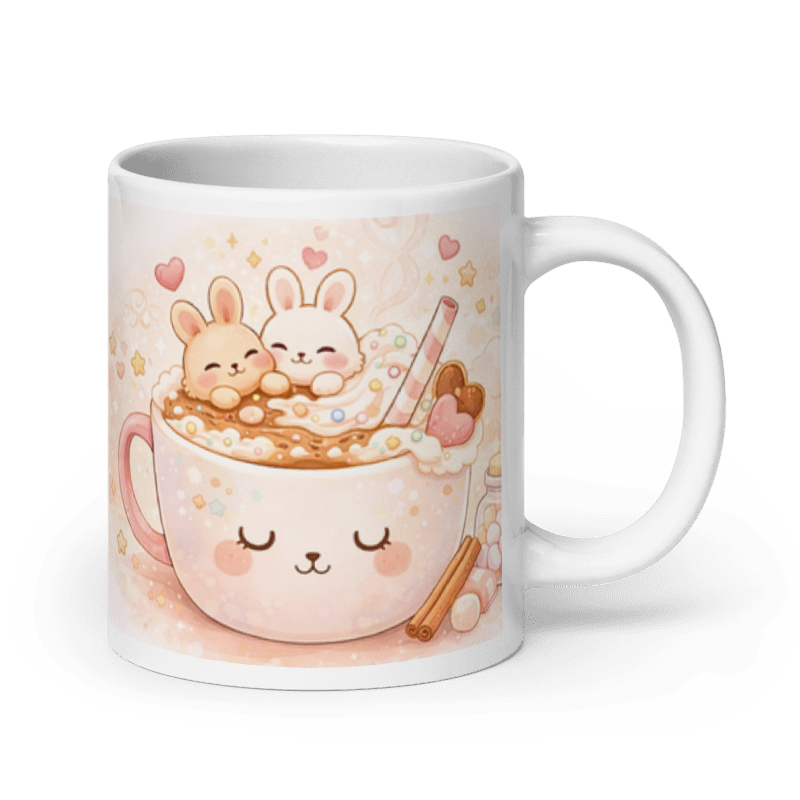 cute Kids Mug I Adorable Drinkware for Kids I Sweet pastel children’s mug  perfect for milk, cocoa & bedtime moments