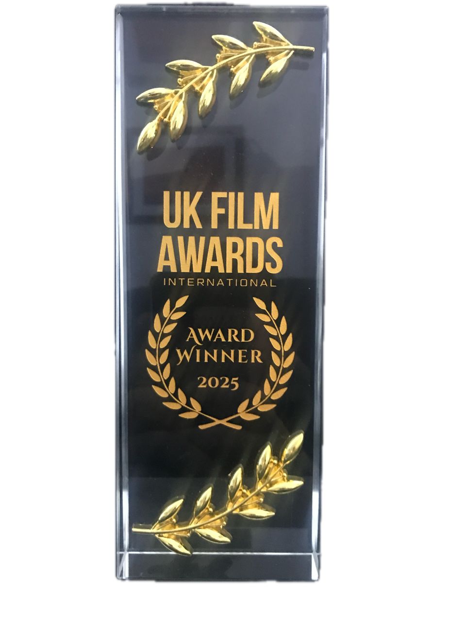 UK Film Awards Trophy