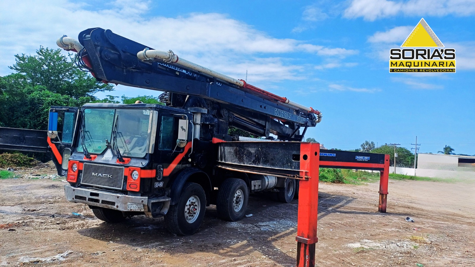 Bomba Pluma 47mts Cummins