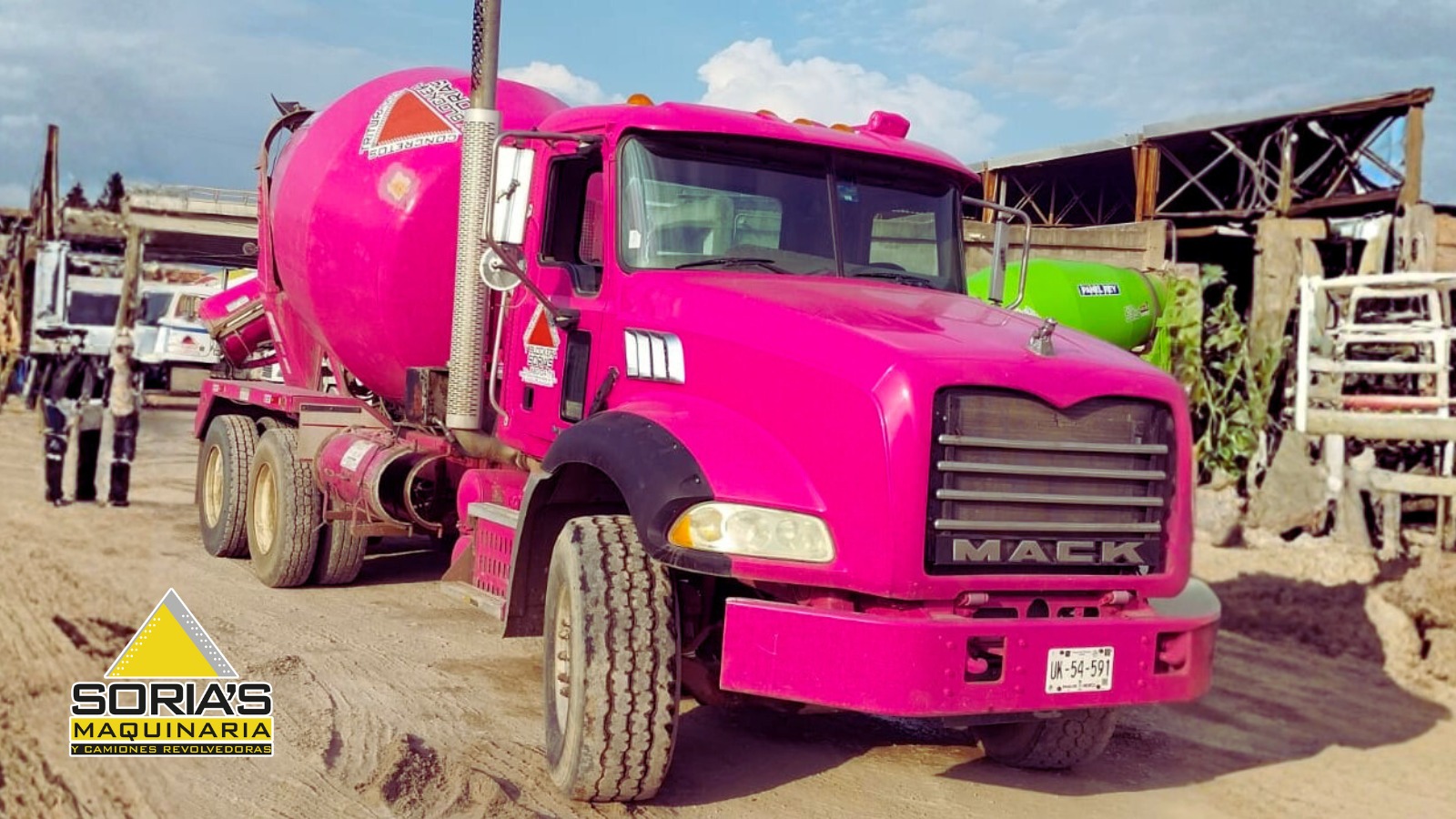 Camión Revolvedor Usado MACK GU813 AÑO 2009 