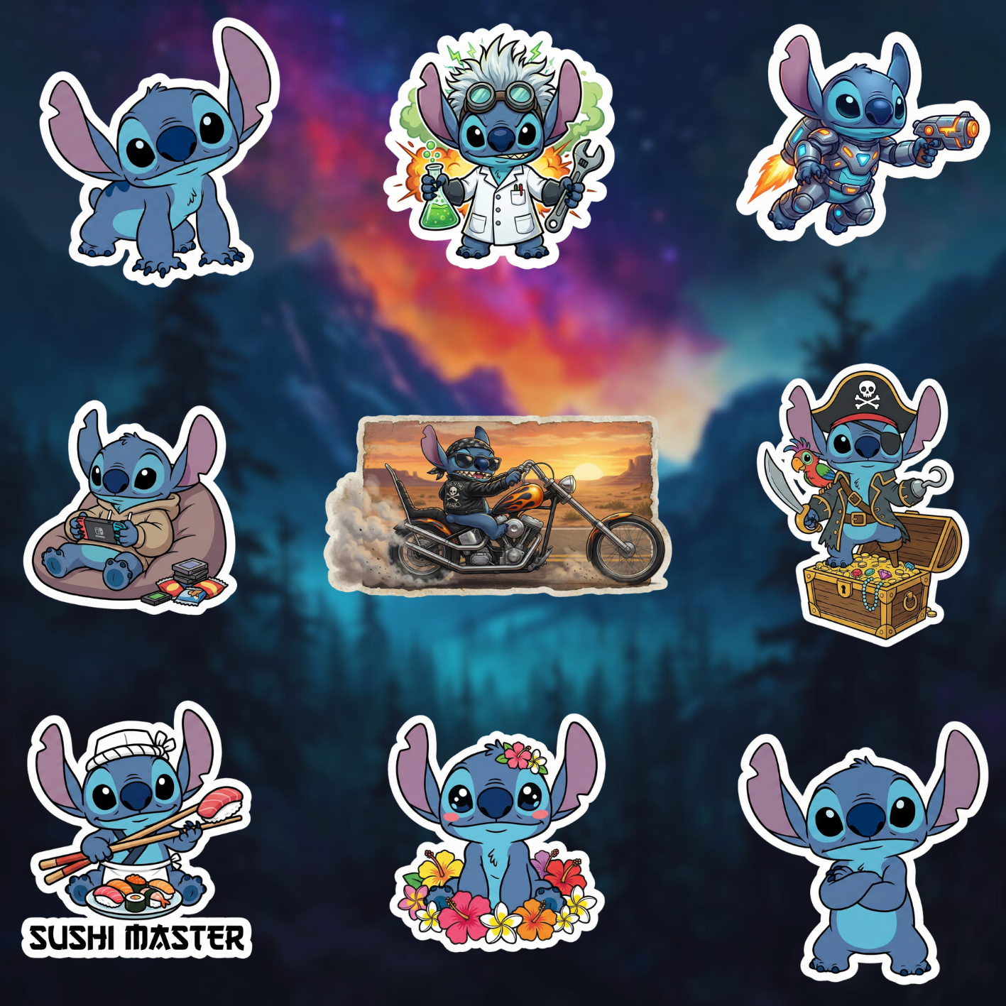 Stitch Sticker