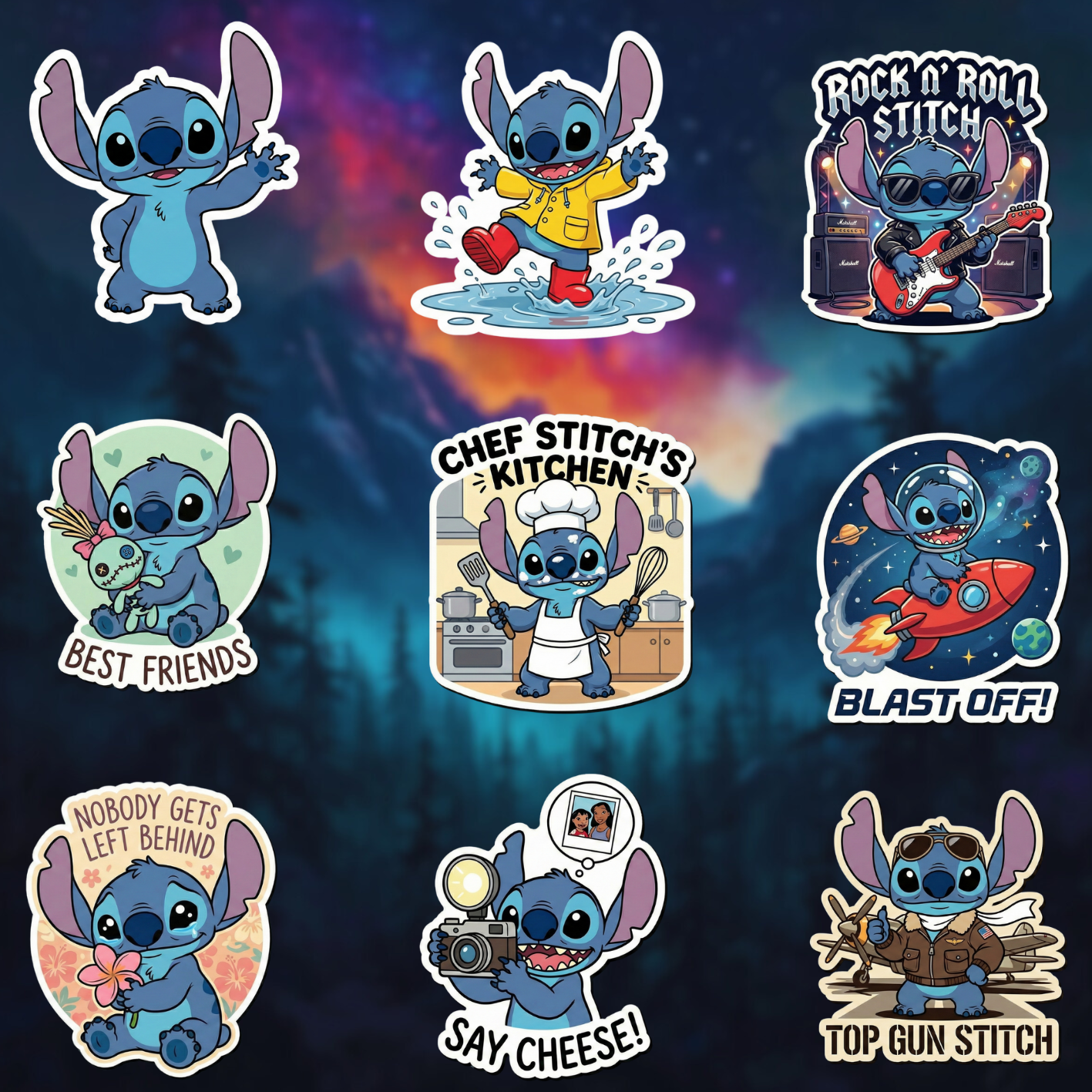 Stitch Sticker
