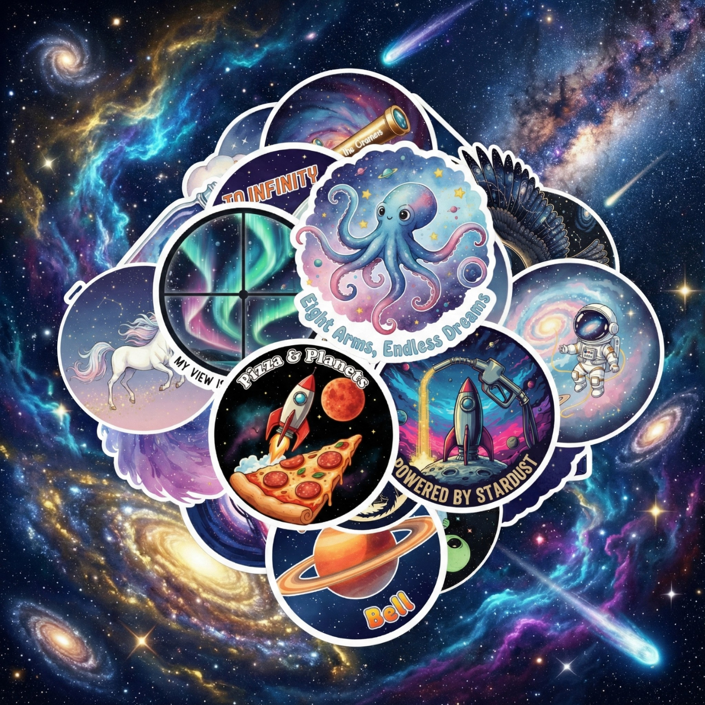 Celestial & Cosmic Dreams Stickers