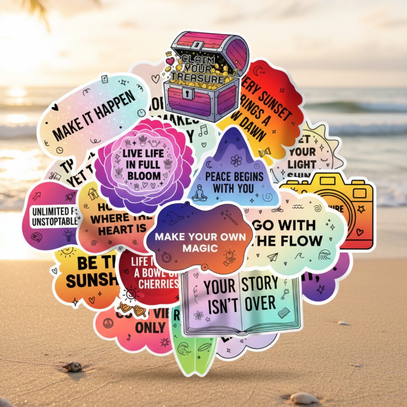 Inspirational Vinyl Stickers