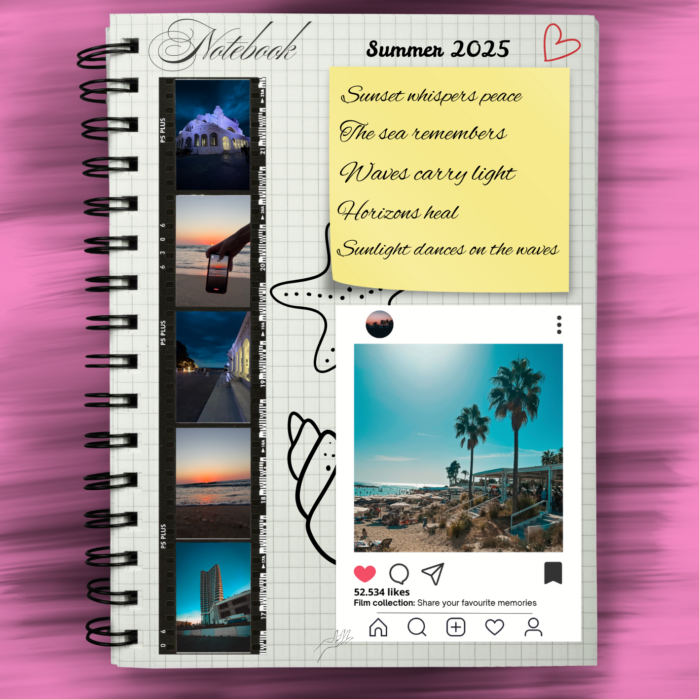 Custom Photo Filmstrip