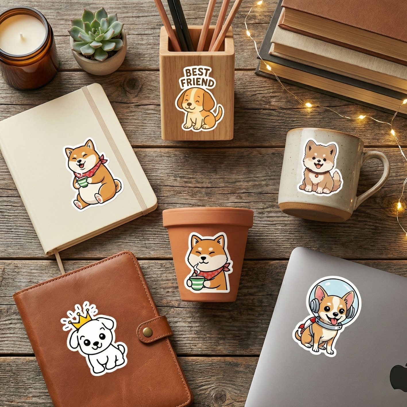Cute Dog Stickers
