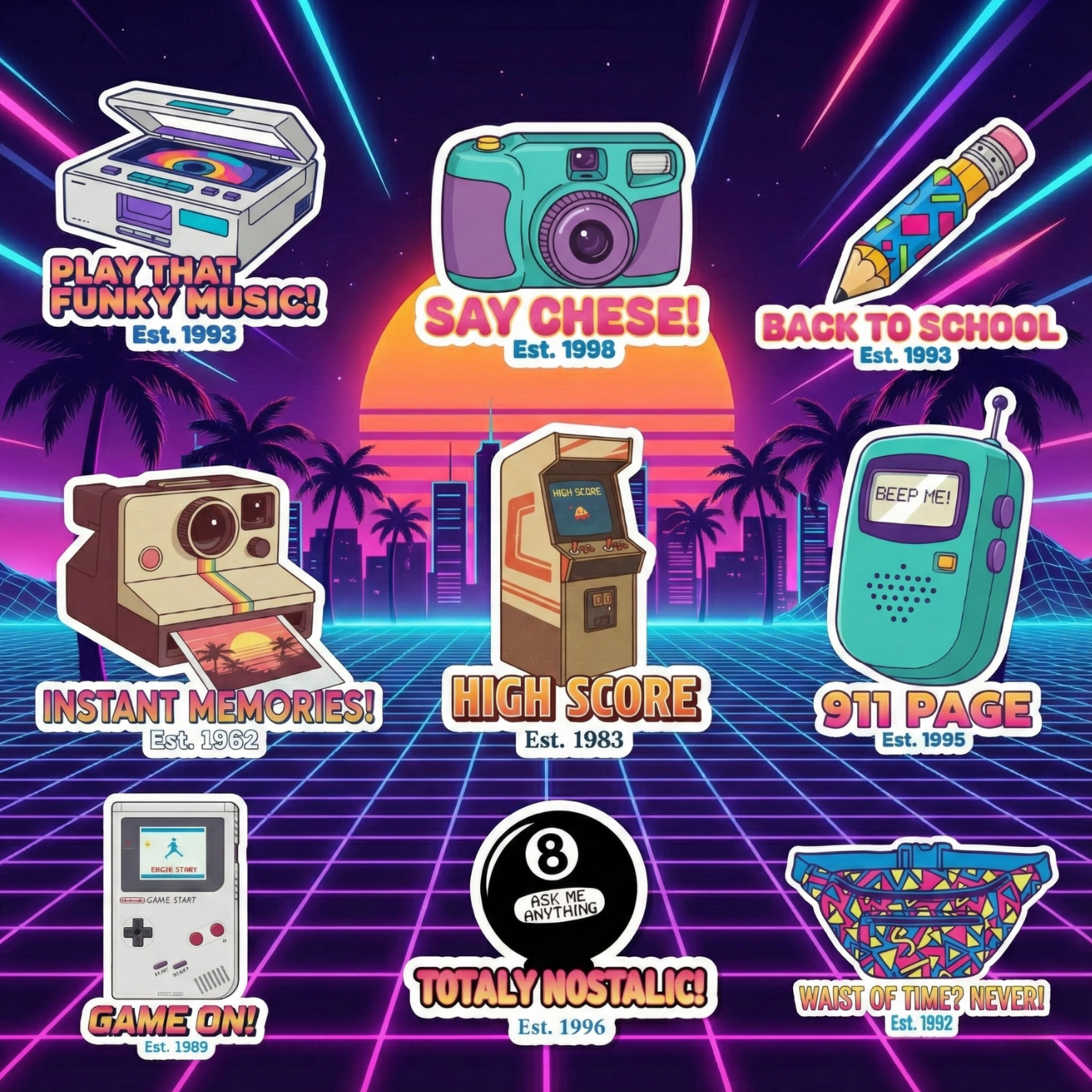 '80 '90 Retro Nostalgia