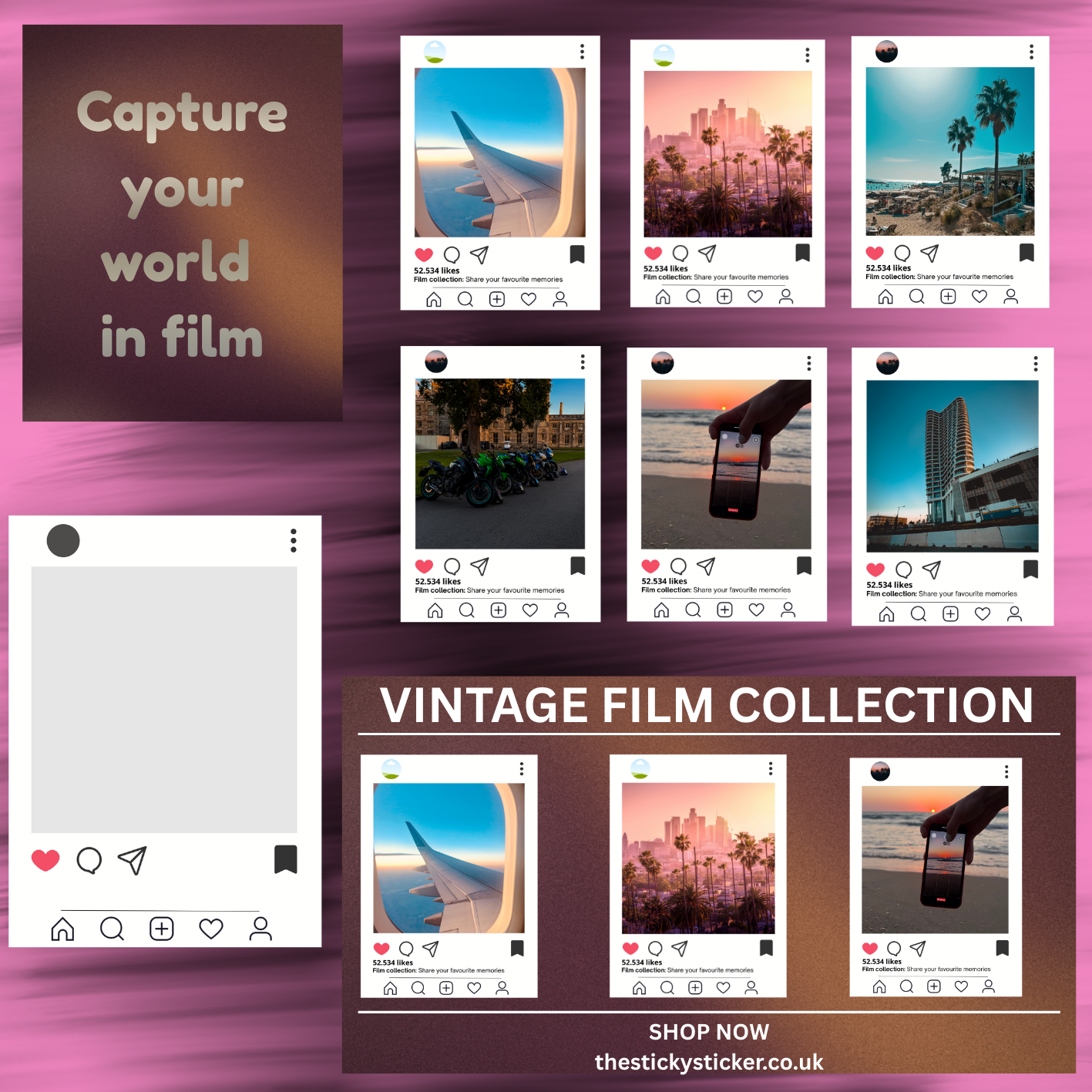 Custom Instagram Post Frame
