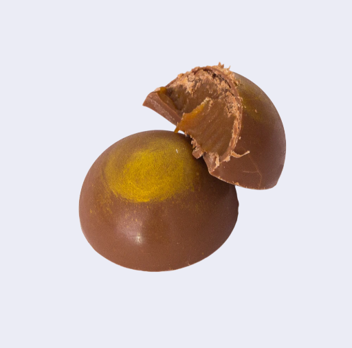 Bombom de Caramelo com Flor de Sal - 6 unidades