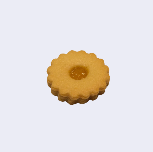 Biscoito Amanteigado com Geleia de Damasco - 6 unidades