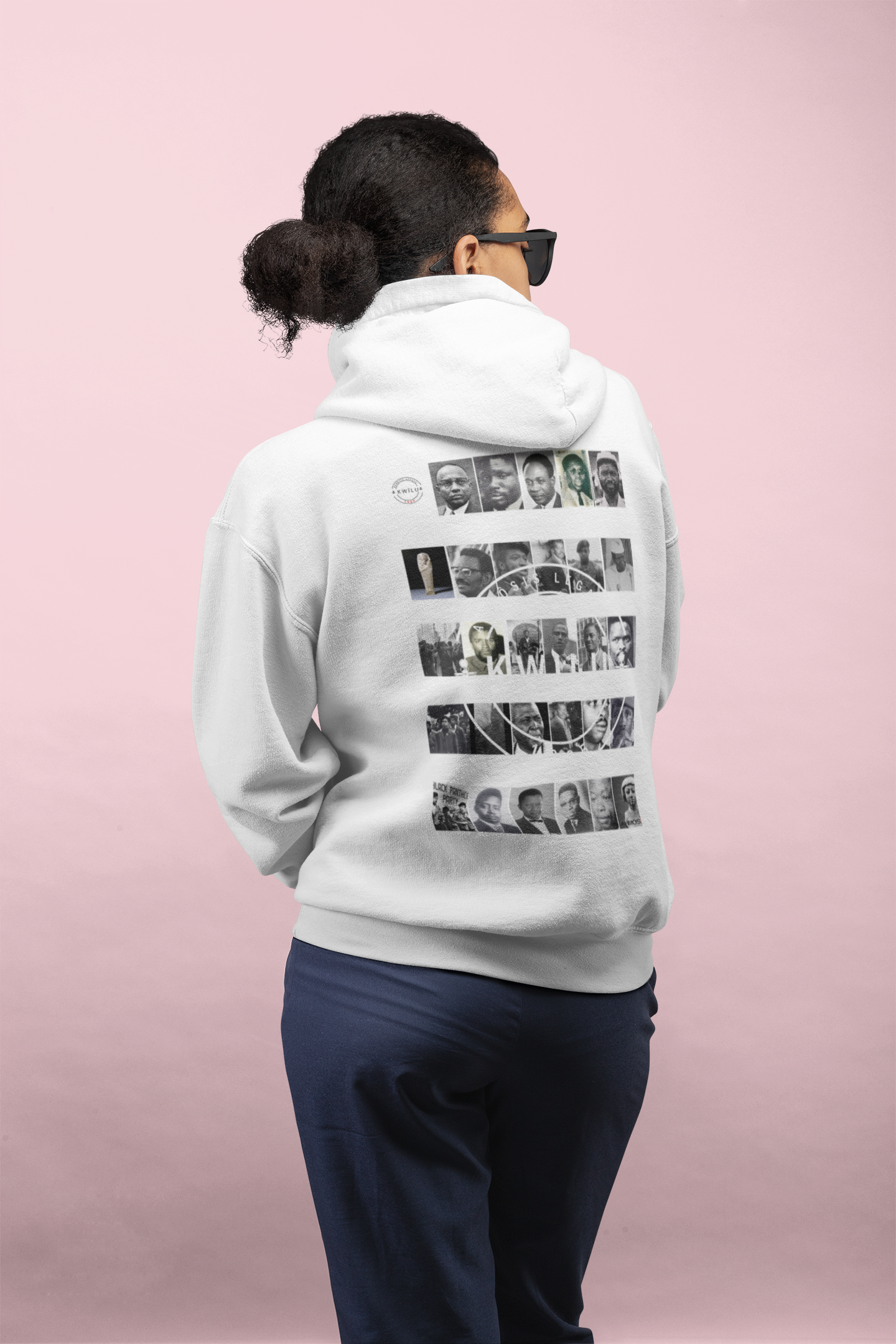 Sweat à capuche MIXTE Mosaïque LEADERS