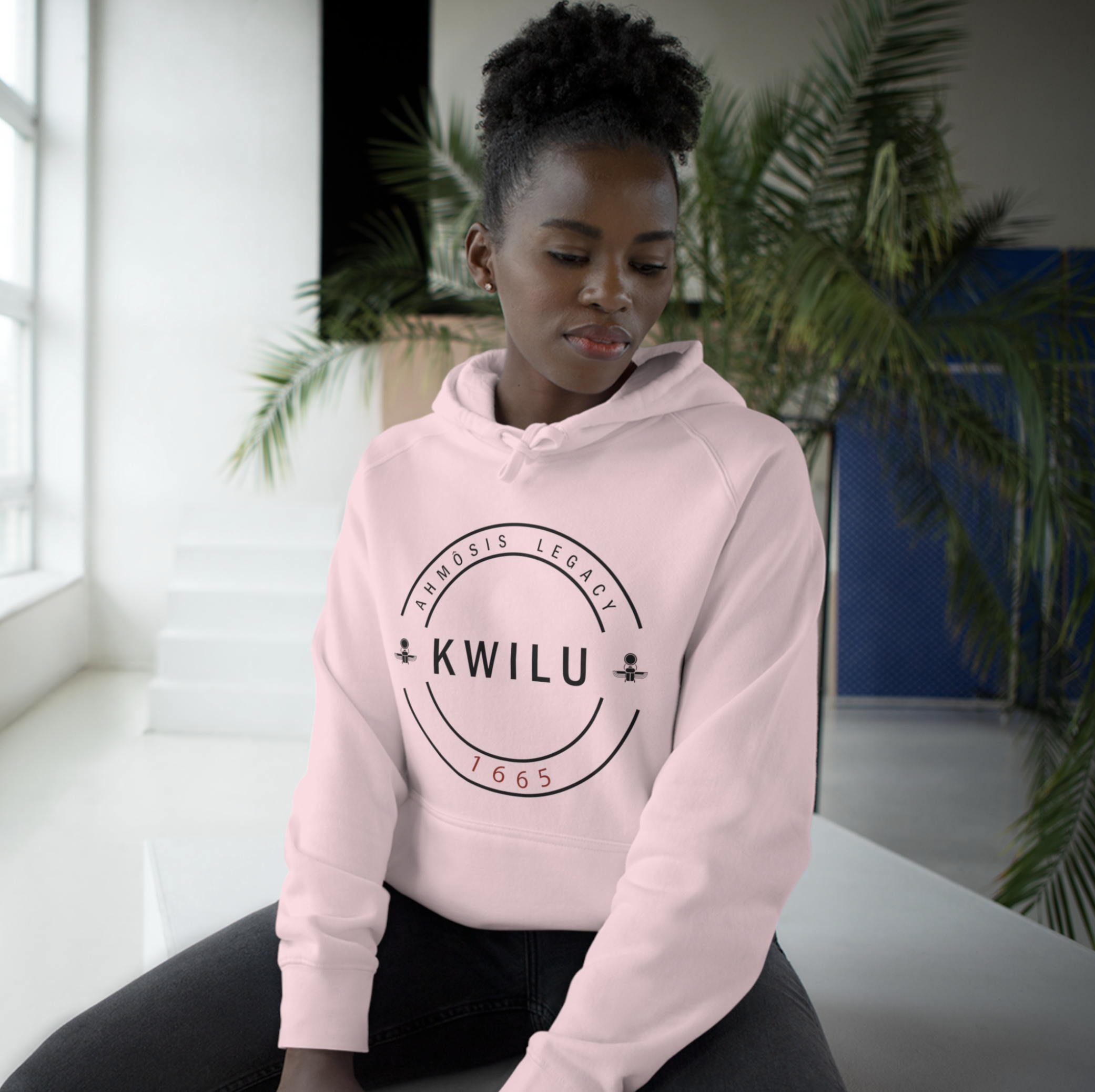Sweat à capuche Femme brodé KWÏLU 