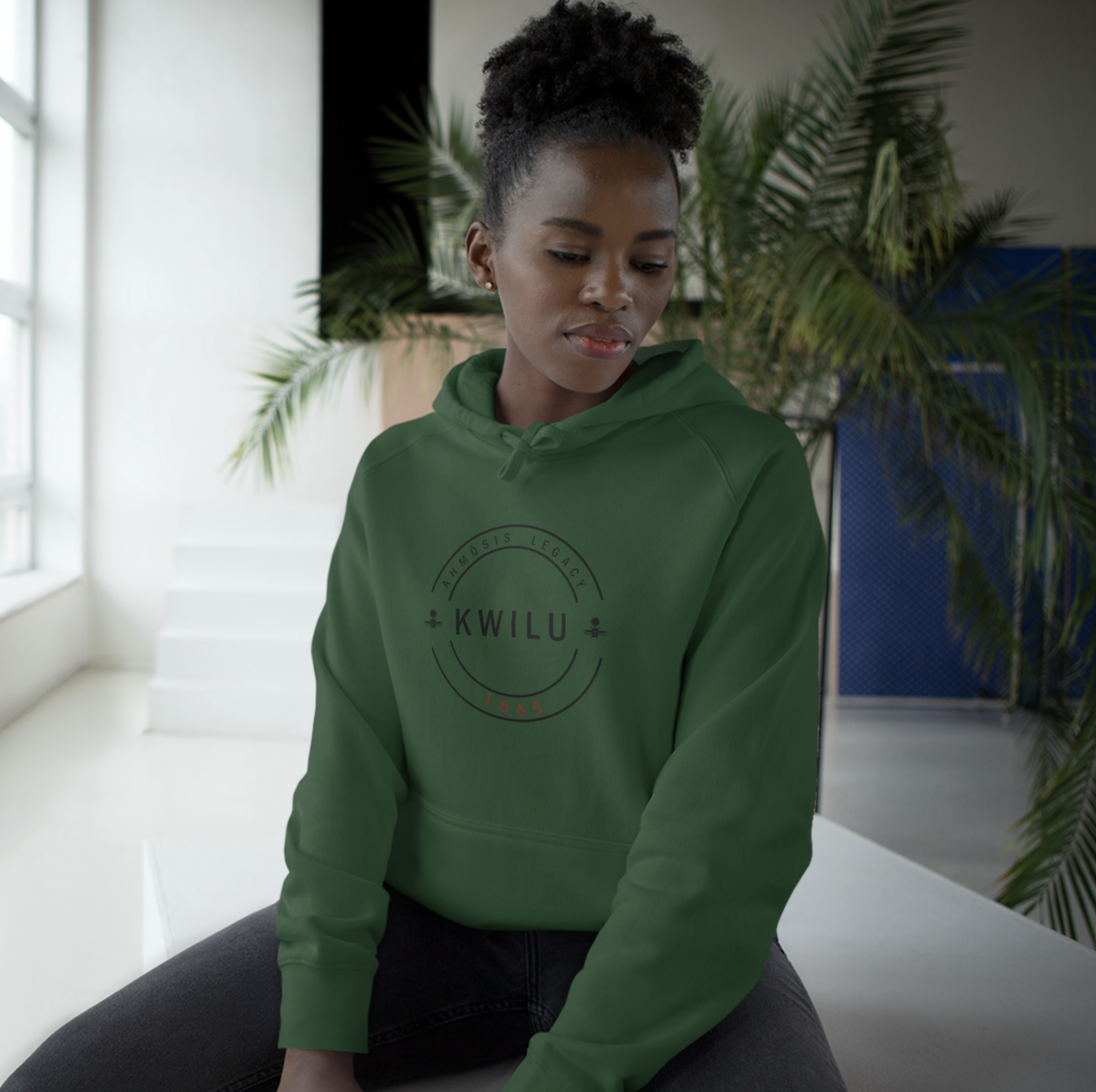 Sweat à capuche Femme brodé  KWÏLU