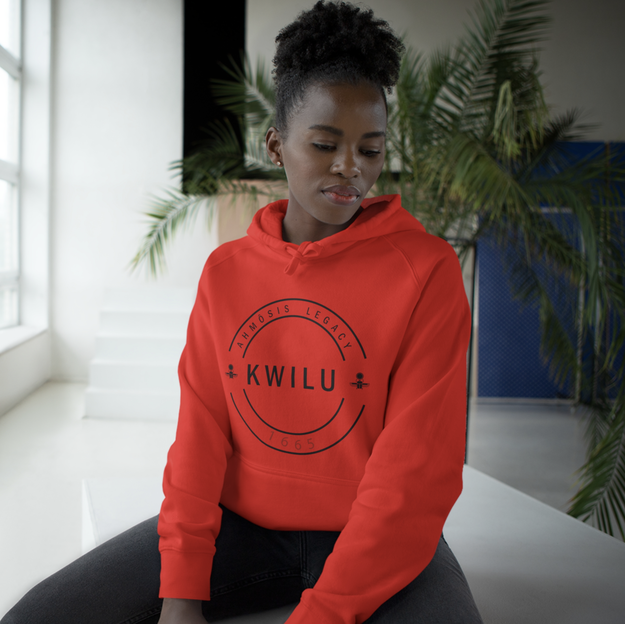Sweat à capuche Femme brodé KWÏLU