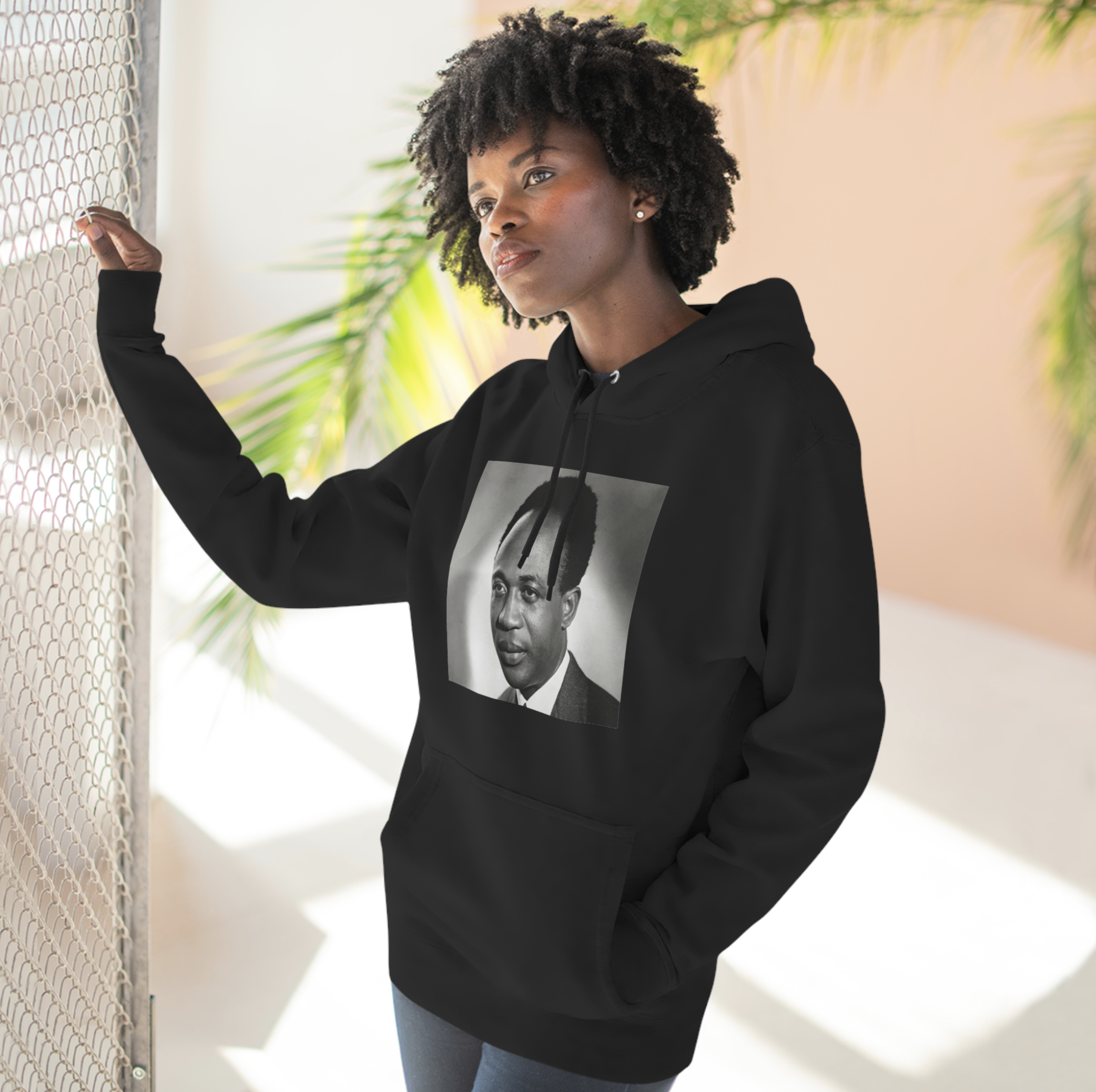 Sweat à capuche Femme kwamé NKRUMAH