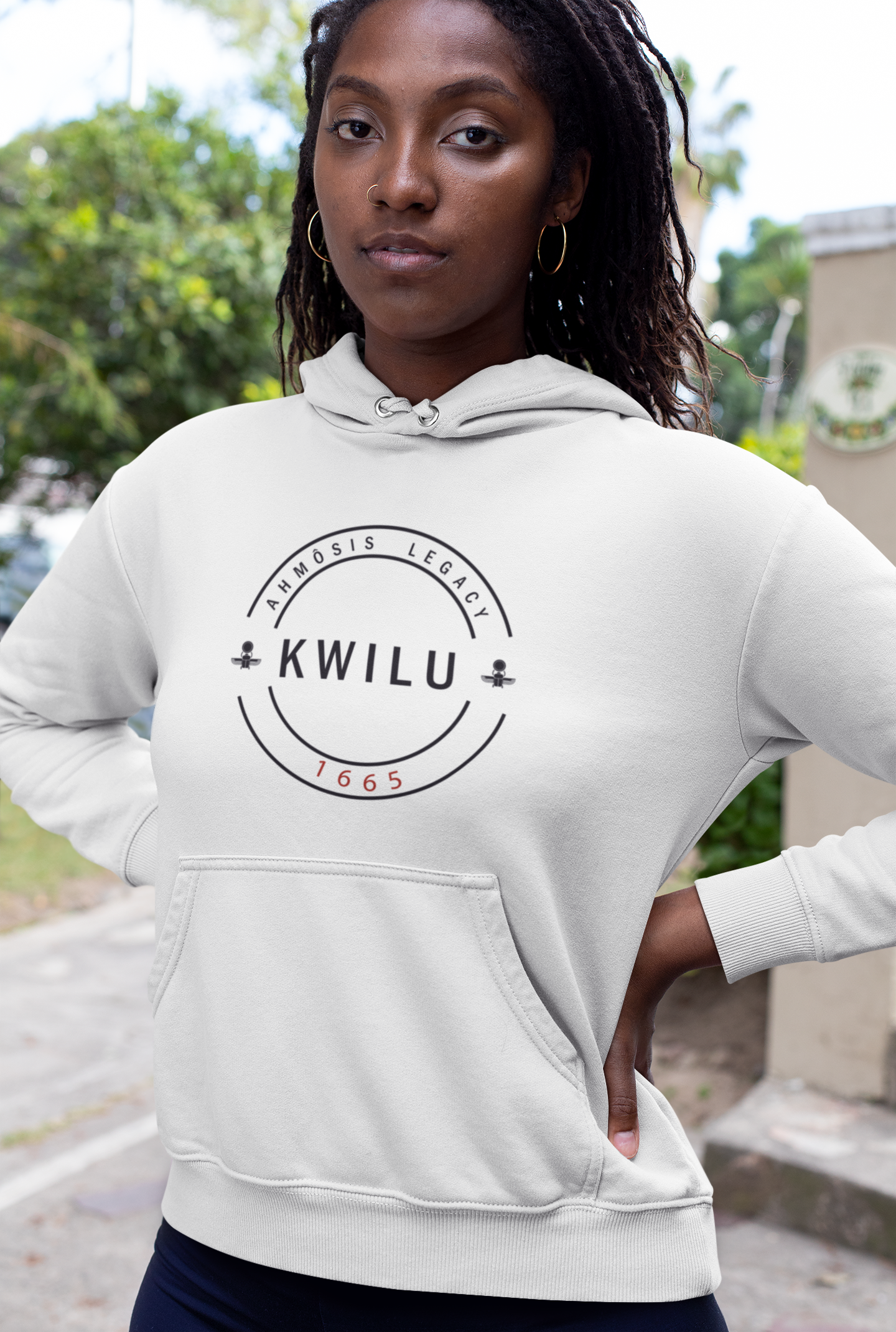 Sweat à capuche Femme brodé KWÏLU