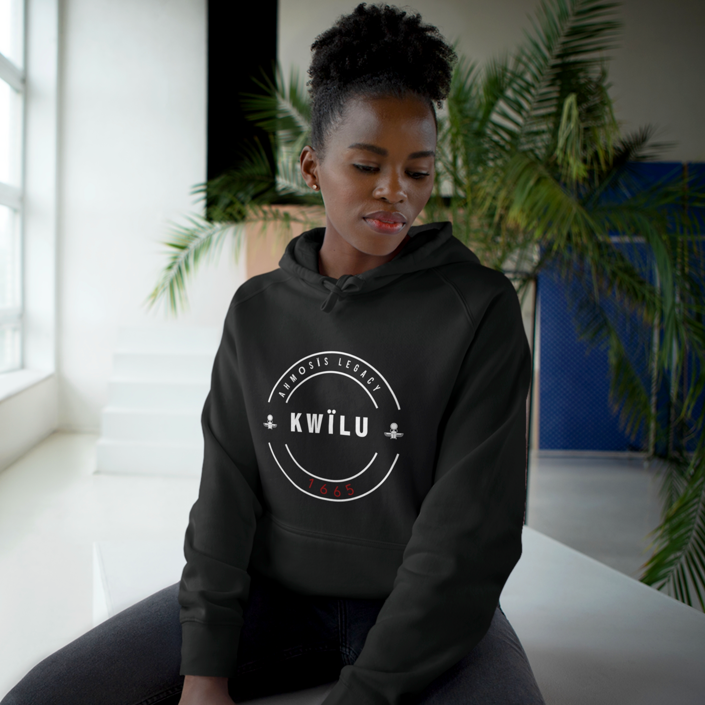 Sweat à capuche Femme brodé KWÏLU
