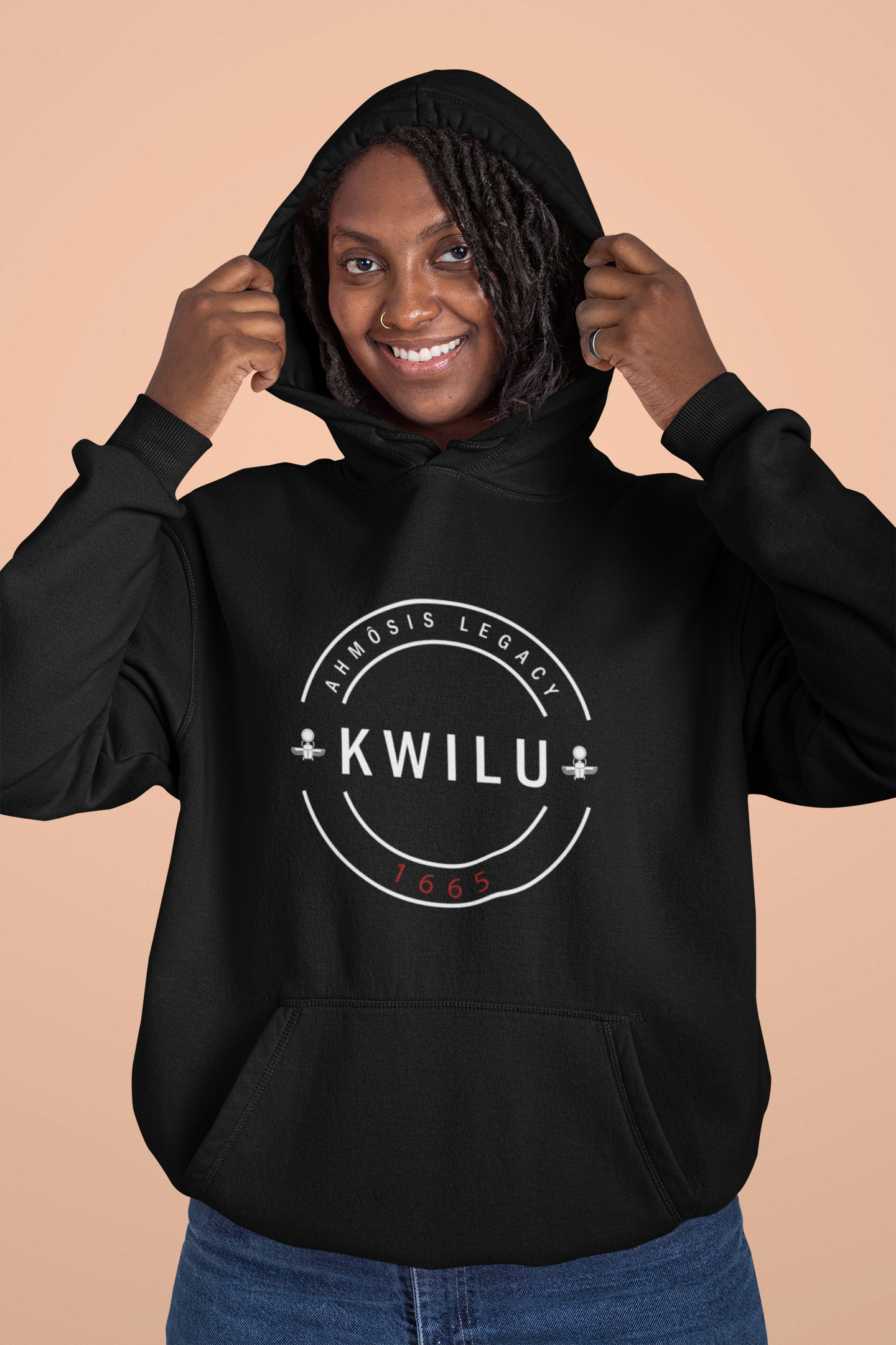 Sweat à capuche Femme brodé  KWÏLU