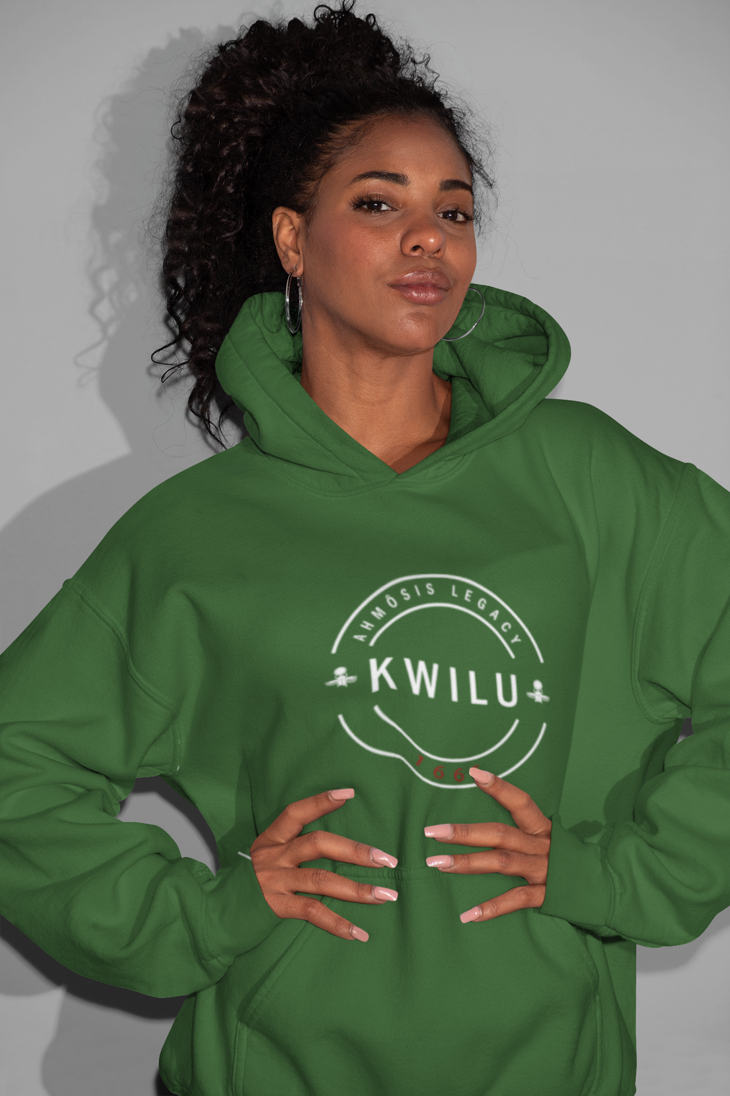 Sweat à capuche Femme brodé KWÏLU
